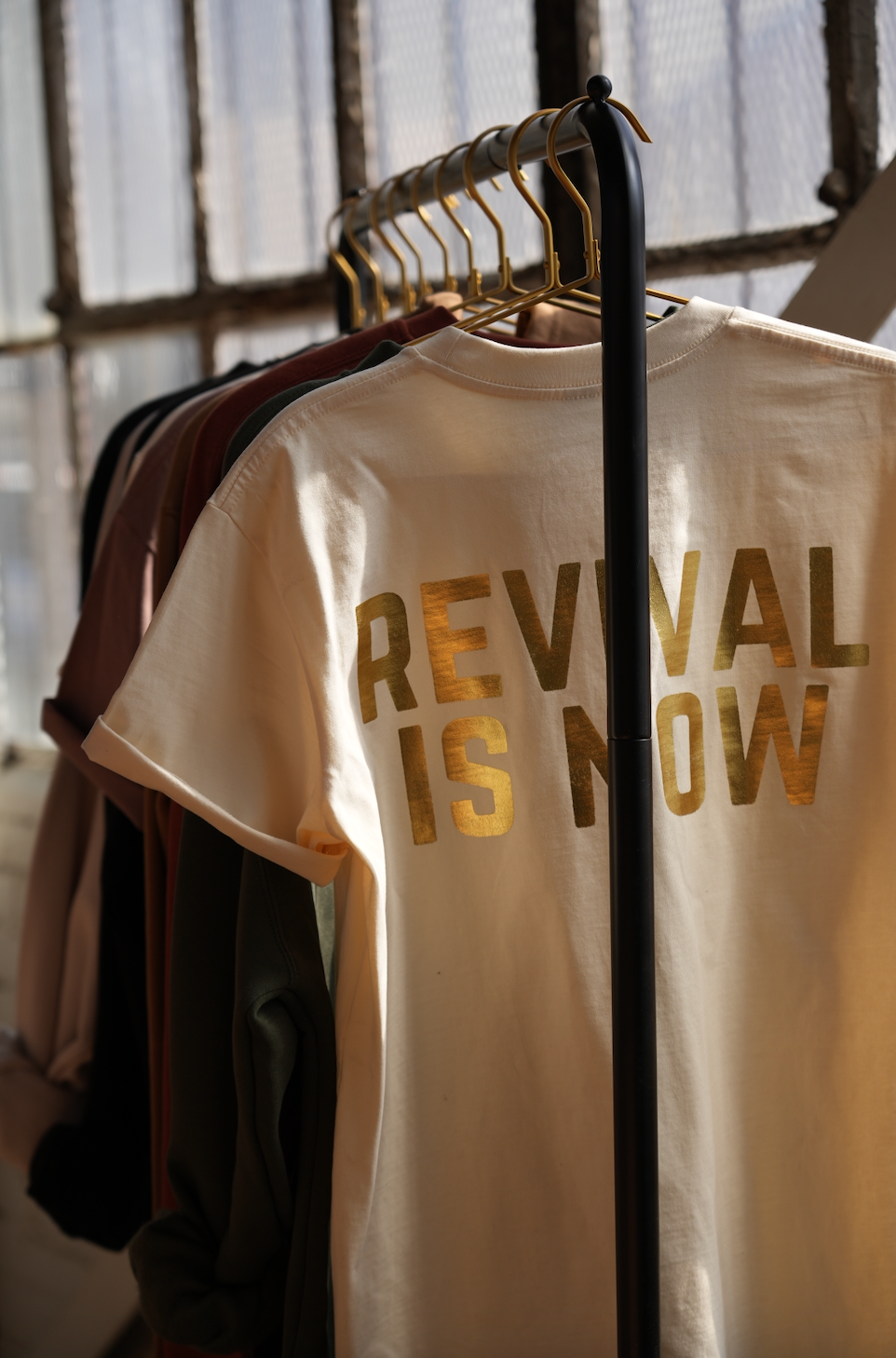 REVIVAL IS NOW GOLD! TEE