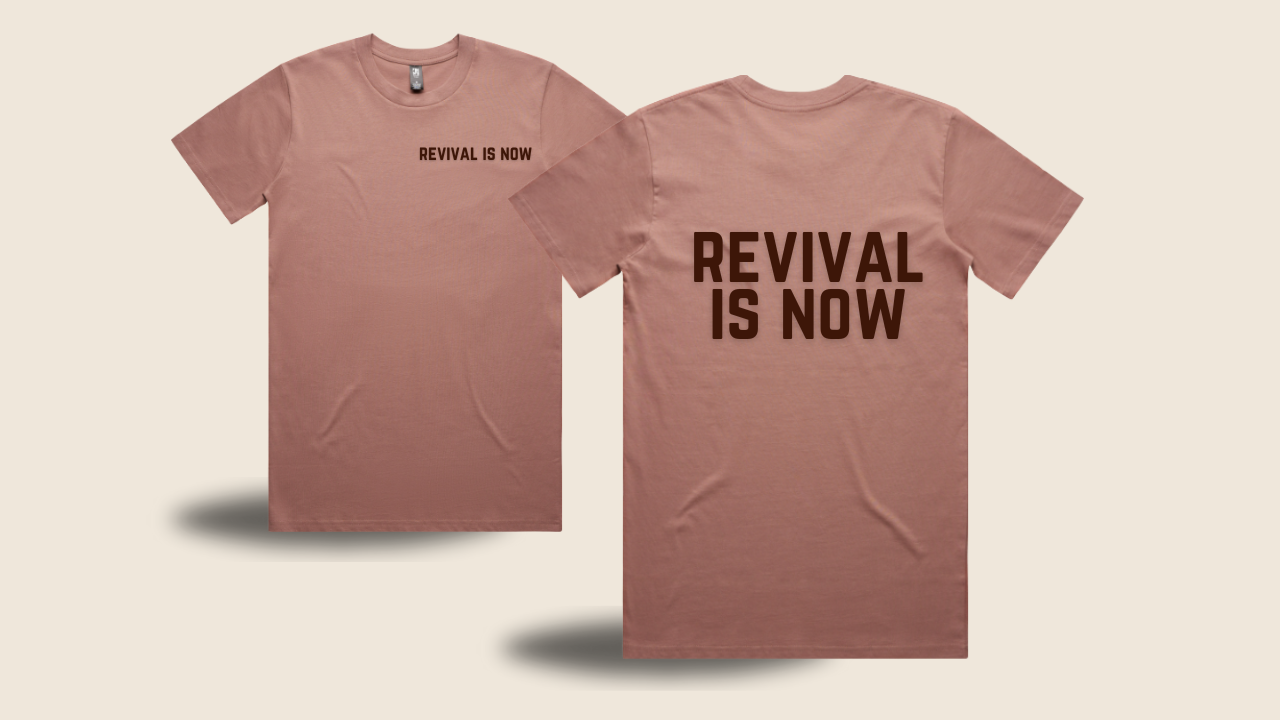 REVIVAL IS NOW BLOCK TEE v2