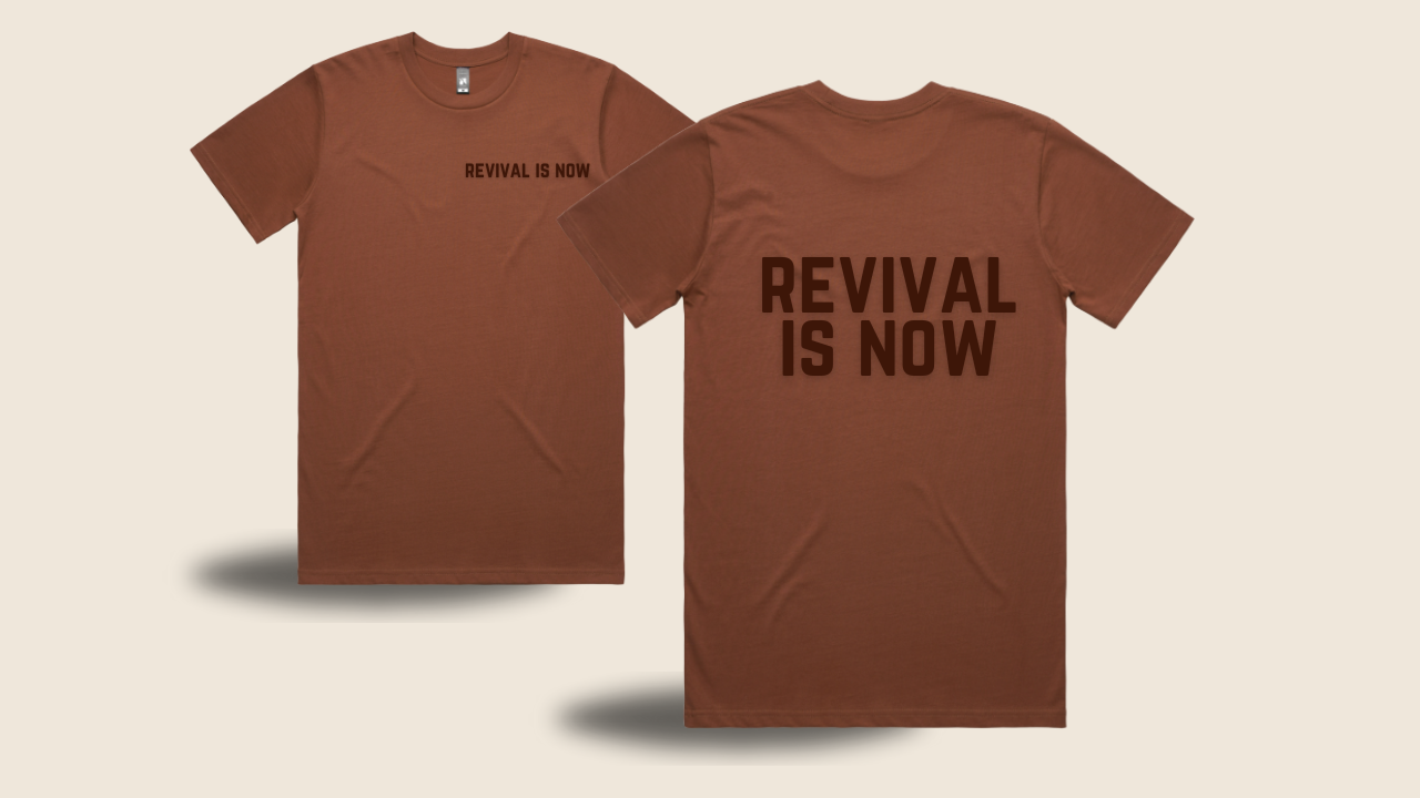 REVIVAL IS NOW BLOCK TEE v2